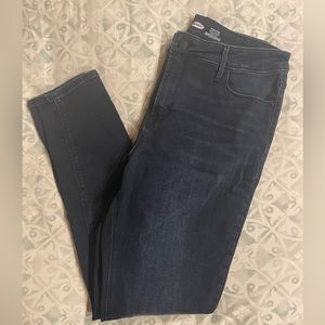 Old Navy Women’s Rockstar Super Skinny High Rise Secret Slim Pockets Dark Wash